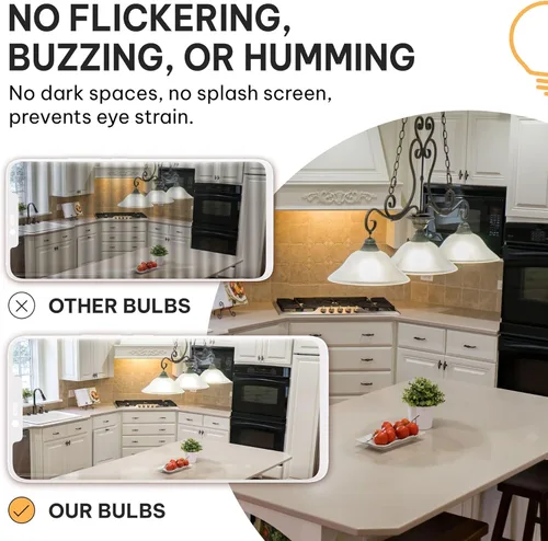 Vista 5 de Hudson Bulb Co. Bombillas LED Edison vintage, 6 W, base E26/E27, regulable equivalente a 60 W, luces blancas de luz diurna de 4000 K, estilo ST58