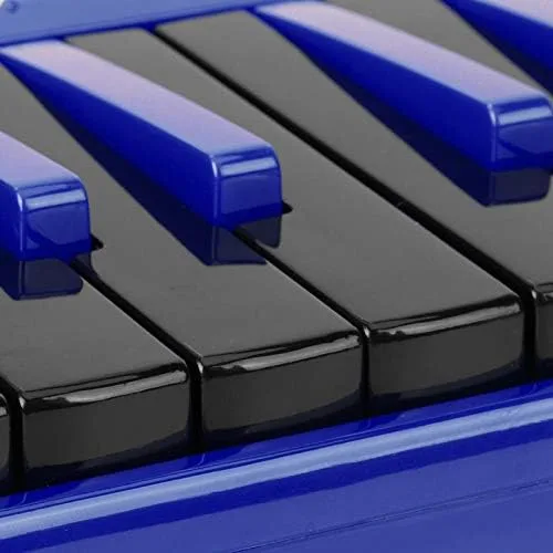 Vista 5 de 37 Key Melodica F-37s Azul con Boquilla y Bolsa Instrumento de Viento para Principiantes