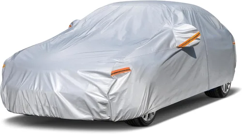 Vista 19 de Kayme Funda para Automóvil Impermeable para Todo Clima para Automóviles, Ajuste Universal para Sedán/Deportivos/Cupé Compatible con Mazda Miata MX5