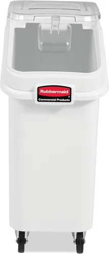 Vista 2 de Rubbermaid Commercial Products ProSave - Contenedor apilable para almacenamiento y cuchara/herramienta de medición