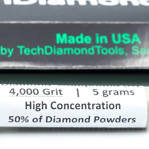 Vista 9 de TechDiamondTools Kit de 3 pasta de pulido de diamante compuesto de pulido 1200 2000 4000 grano para mármol vidrio metal roca joyería resina piedra