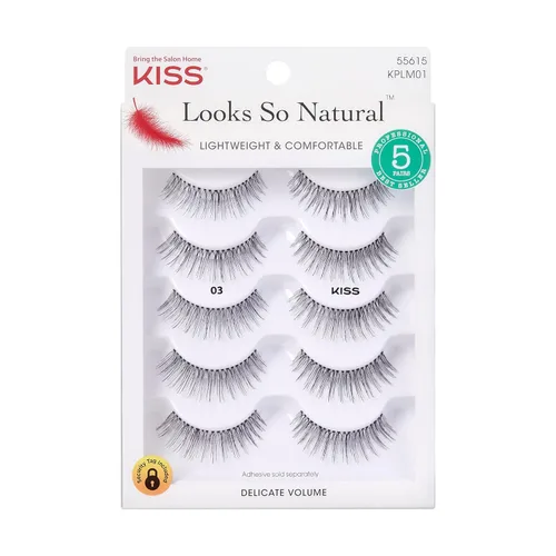 Vista 10 de KISS Products-Ever EZ Lashes, 5 pares