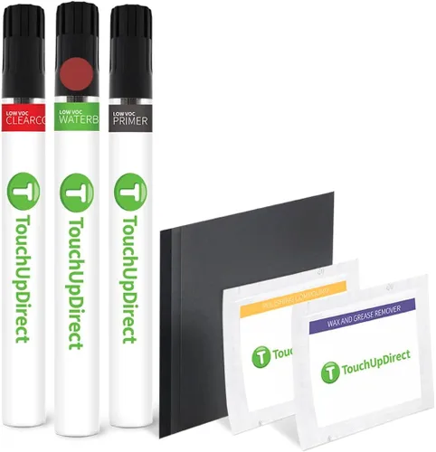 Vista 302 de TouchUpDirect QM1 Cloud White compatible con Pintura de retoque en aerosol Nissan Exact Match - Kit esencial