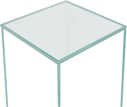 Vista 6 de Nano Tall - Tanque de peces sin marco de hierro bajo en hierro, extra transparente con estilo de aire flotante, para acuarios o terrarios