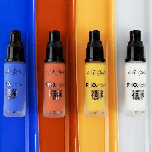 Vista 6 de L.A. Girl Pigmento mezclador Pro mate, azul, 1 onza líquida
