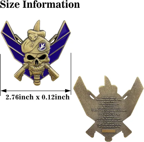 Vista 4 de Monedas de desafío militar de la Fuerza Aérea de los Estados Unidos de la Fuerza Aérea