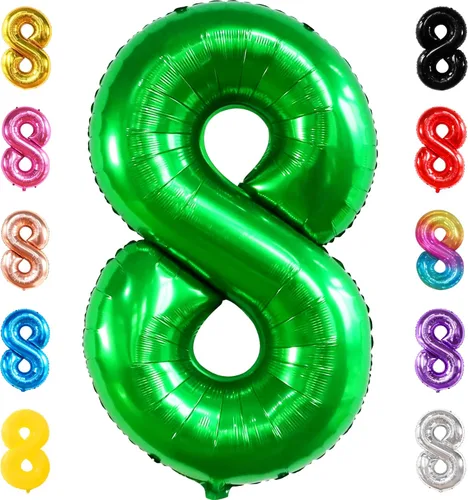 Vista 88 de KatchOn, Globo gigante de oro rosa con el número 5 de 40 pulgadas, globos de cinco globos de oro rosa con el número 5, decoraciones de cumpleaños 5