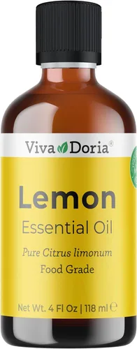 Vista 47 de Viva Doria Aceite esencial de citronela 100% puro, sin diluir, grado alimenticio, 0.5 fl oz (0.5 onzas líquidas)