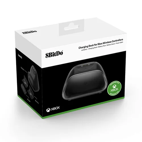 Vista 6 de 8BitDo Charging Dock for Xbox Wireless Controllers, Xbox Charging Station with Magnetic Secure Charging for Xbox Series XS and Xbox One Controller