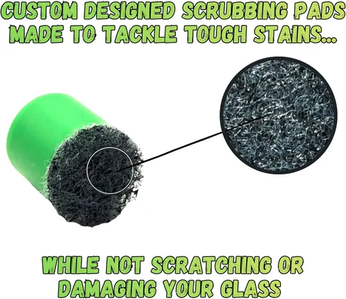 Vista 7 de The Magic Cleaner Kit de limpiador magnético de vidrio Mini, tamaño de 0.472 in Para tuberías de agua, jarrones, ventanas, acuarios, pequeños