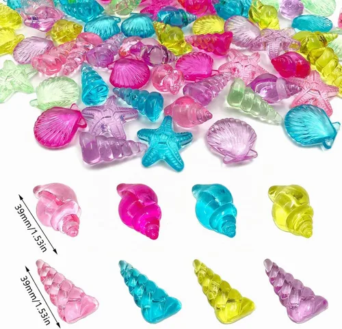 Vista 3 de Cristales acrílicos con diseño de mariposas de dibujos animados de colores surtidos para rellenos de jarrones, dispersión de mesa, recuerdo