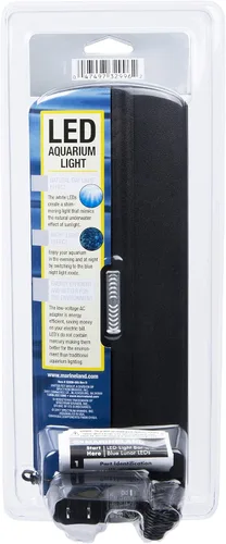 Vista 2 de Marineland 32996 Luz LED para acuario, luz brillante natural, vidrio