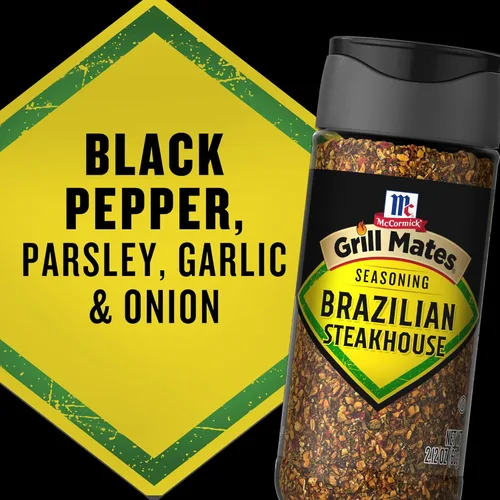 Vista 4 de McCormick Grill Mates Condimento brasileño para carne, 2.12 oz