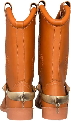 Vista 3 de Botas de disfraz de lujo para adultos del Sheriff Woody