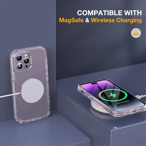 Vista 48 de Miracase - Funda para iPhone SE de 3ª/2ª generación 2022 2020 de cuerpo completo con protector de pantalla de vidrio integrado, resistente Negro