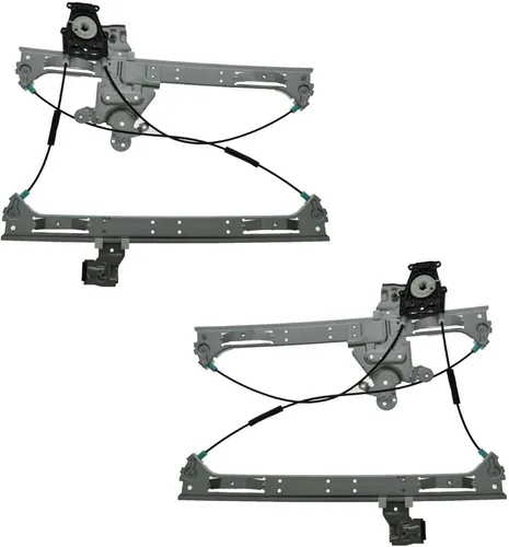 Vista 61 de TRQ Juego de elevalunas eléctrico trasero compatible con Volkswagen Golf 1999-2006 Jetta VW1550102 VW1551102 1999-2005