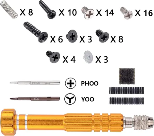 Vista 7 de eXtremeRate Dpad Version - Juego completo personalizado de carcasa para Nintendo Switch placa trasera de repuesto de consola suave al tacto carcasa