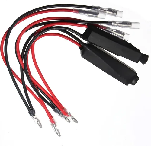 Vista 4 de ANKIA - 4 unidades de 12 V universal indicador de señal de giro de motocicleta intermitente LED resistencia de carga decodificador adaptador
