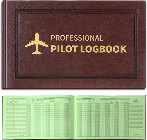 Gilprop - Cuaderno de registro de registro de registro de vuelo profesional