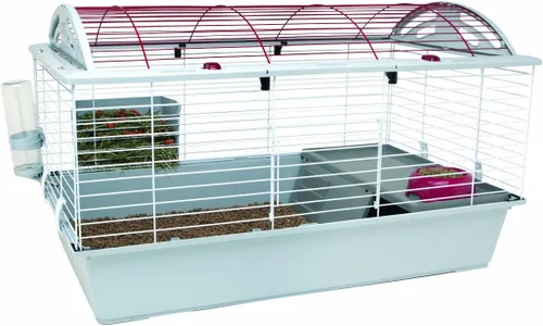 Vista 2 de Living world Deluxe hábitat, Estándar, Blancos & canelas