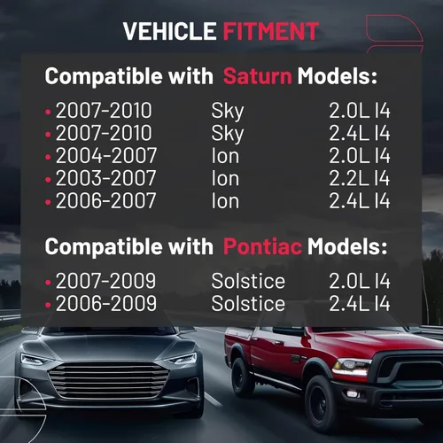 Vista 3 de BDFHYK Depósito de expansión de refrigerante del motor compatible con Saturn Sky 2007-2010, Ion 2003-2007, compatible con Pontiac Solstice 2006-2009