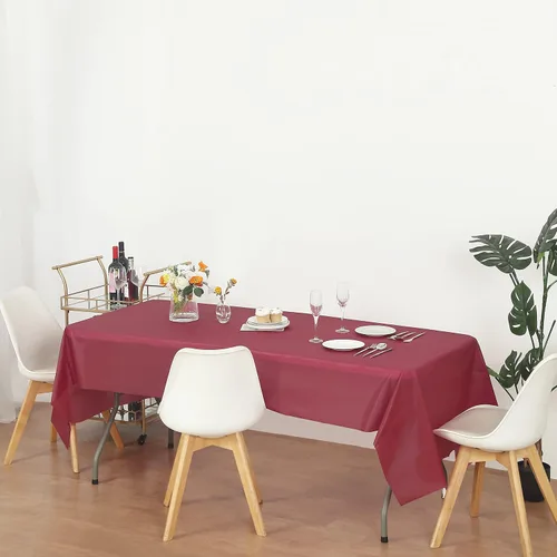 Vista 4 de Evershine - Mantel de plástico resistente (reutilizable, 12 unidades)