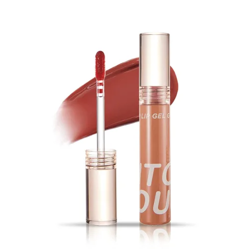 INTO YOU Brillo de labios, mancha de labios de larga duración, tinte de labios, brillo voluminizador de labios, brillo labial con purpurina, lápiz