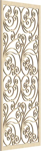 Vista 86 de Ekena Millwork WALW10X25X0250MALBI Marilla Paneles de pared decorativos de madera con calado, 9 3/8 pulgadas de ancho x 24 3/8 pulgadas de alto