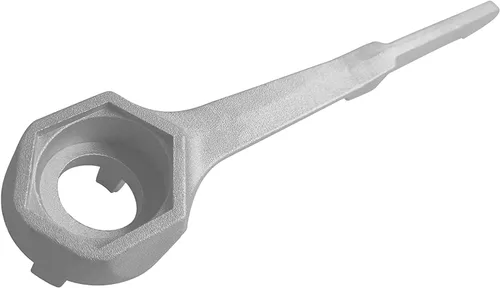 Vista 8 de Llave Bung Llave de tambor de aluminio de galón, llave de tambor para abrir 10, 15, 20, 30, 50, 55 galones, llave de tambor de 55 galones, enchufe