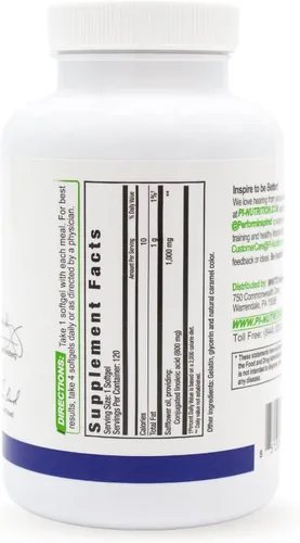 Vista 8 de PERFORMANCE INSPIRED Nutrición - Cápsulas blandas CLA - Big 120 Count