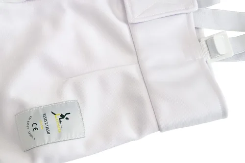 Vista 7 de LEONARK Pantalones de esgrima, chaqueta chaleco chaleco para sable de espada de papel de aluminio, traje de uniforme de esgrima unisex Bragas-mano