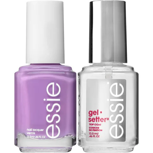 Vista 12 de Essie Esmalte de uñas de calidad de salón Gris claro fresco, vegano, Cut It Out, 0.46 onzas (13.60 ml)