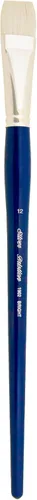 Vista 9 de Silver Brush Limited 19020 Bristlon Bright - Brocha para pintura acrílica y al óleo, tamaño 0, mango largo