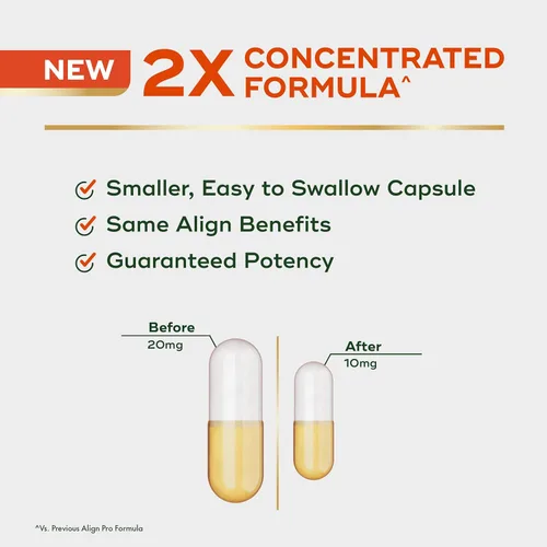 Vista 10 de Align Probióticos, fórmula profesional, probióticos para mujeres y hombres, probióticos para la salud digestiva, cápsulas probióticas para hombres