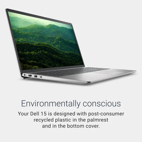 Vista 6 de Dell 15 Laptop DC15250-15.6-inch FHD (1920x1080) 120Hz Display, Intel Core i5-1334U Processor, 16GB DDR4 RAM, 512GB SSD, Intel UHD Graphics, Windows