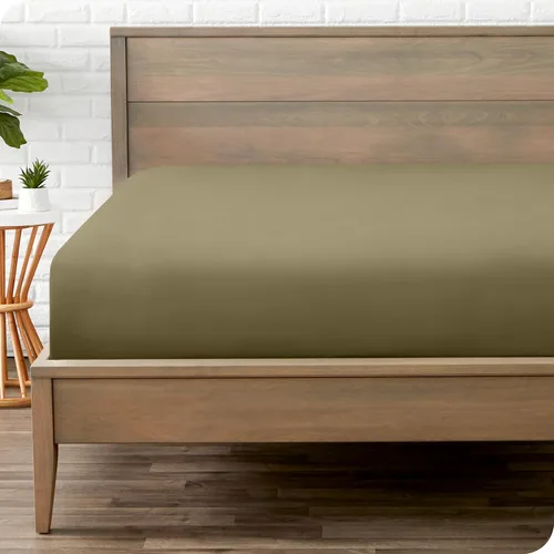 Vista 22 de Bare Home - Sábana bajera de microfibra 1800 muy suave y duradera, para colchones altos tamaño individual, color blanco