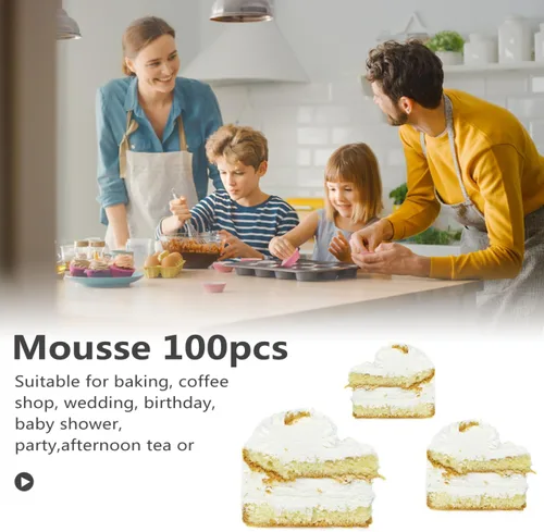 Vista 2 de DOITOOL Collar transparente para tartas de 7.87 pulgadas, reutilizable, acetato y mousse, suministros creativos para fiestas, bodas, cumpleaños