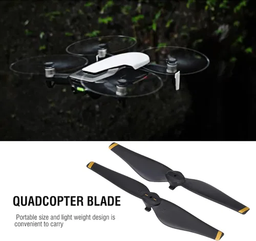 Vista 2 de Compatible con accesorios de repuesto para minidron MA Vic, de bajo ruido y de liberación rápida, 2 pares para hélices ma vic a ir, accesorio