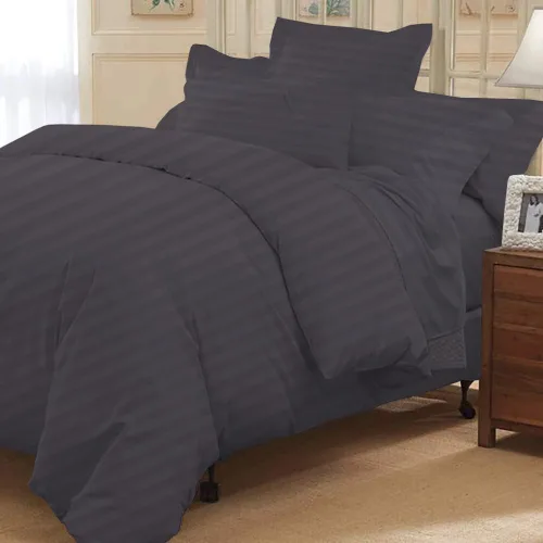 Vista 7 de Lujosa funda de edredón suave de 800 hilos, 100% algodón egipcio, tamaño matrimonial/queen (90 x 90 pulgadas), 1 funda de edredón con cierre