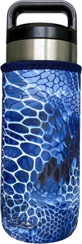 Vista 122 de Funda de neopreno para botella de agua Koverz, funda de neopreno, se ajusta a botellas de agua de 24-30 oz, lavable y reutilizable, tamaño grande