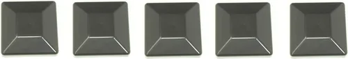 Vista 10 de Paquete de 10 tapas de plástico negras para postes de valla de 6 x 6 pulgadas (5 5/8 x 5 5/8) de madera tratada a presión fabricada en Estados Unidos