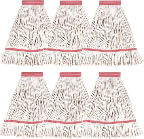 Vista 24 de Matthew Cleaning - Cabezal de trapeador de servicio pesado de repuesto de grado comercial para limpieza general y de pisos, recambios de cabezal