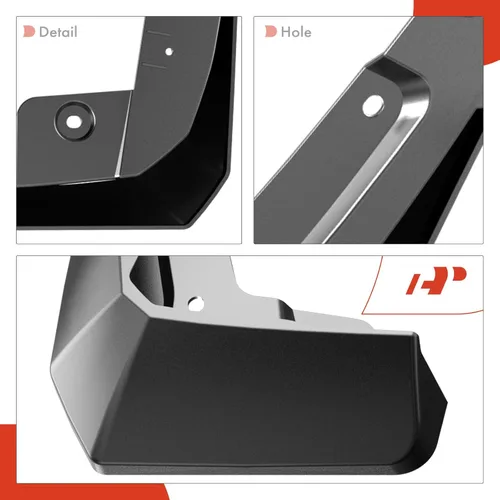 Vista 7 de A-Premium Juego de 4 solapas de barro para salpicaduras, guardabarros con accesorios compatibles con Ford Mustang Mach-E Mach E 2021-2022