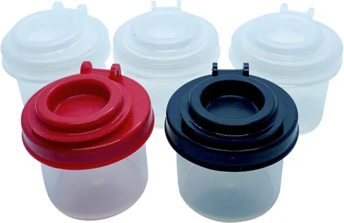 Vista 8 de Saleros y pimenteros, tapas a prueba de humedad, portátiles para cualquier actividad al aire libre (2 mini)