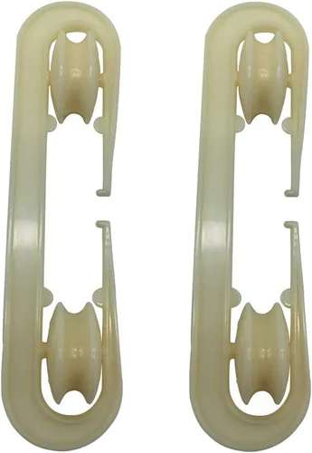 ZLY Esparcidor de tendedero de plástico, accesorios de tendedero para cargas pesadas y tendedero largo (paquete de 2, beige)