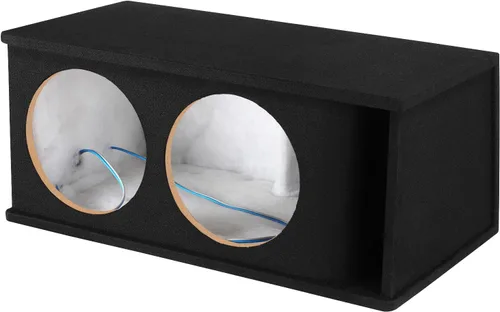 Vista 3 de CT Sounds CT2X12 - Caja de subwoofer de coche de ajuste universal con puerto doble de 12 pulgadas