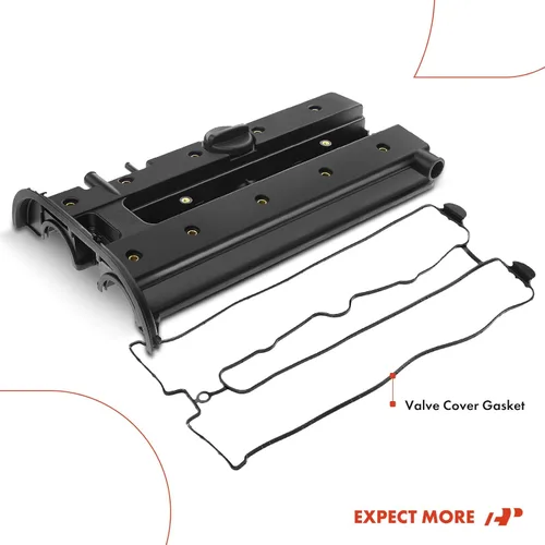 Vista 8 de A-Premium Tapa de válvula del motor, con junta y tapa de llenado de aceite, compatible con Daewoo Leganza 1999-2002, Nubira 1999-2002, Suzuki