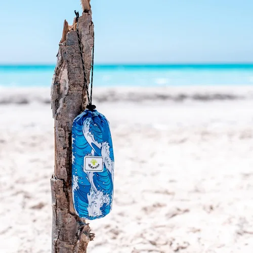 Vista 180 de 4Monster Toalla de playa de microfibra de secado rápido, toalla de viaje ligera súper absorbente para nadadores, toalla de camping sin arena