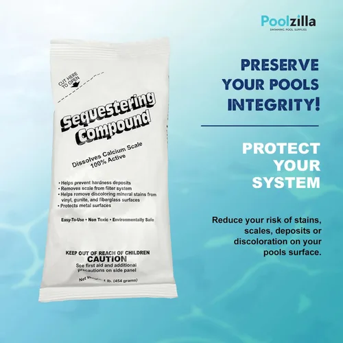 Vista 4 de Poolzilla Kit de preparación para el invierno de 12,000 galones, kit de cierre para piscinas sobre y en el suelo, incluye 1 libra de acondicionador