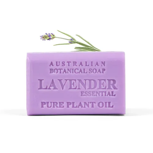 Vista 13 de Australian Botanical Soap Barra de jabón de lujo triple molida de coco con aceite de lima de 6.6 onzas, enriquecida con manteca de karité, cáscaras